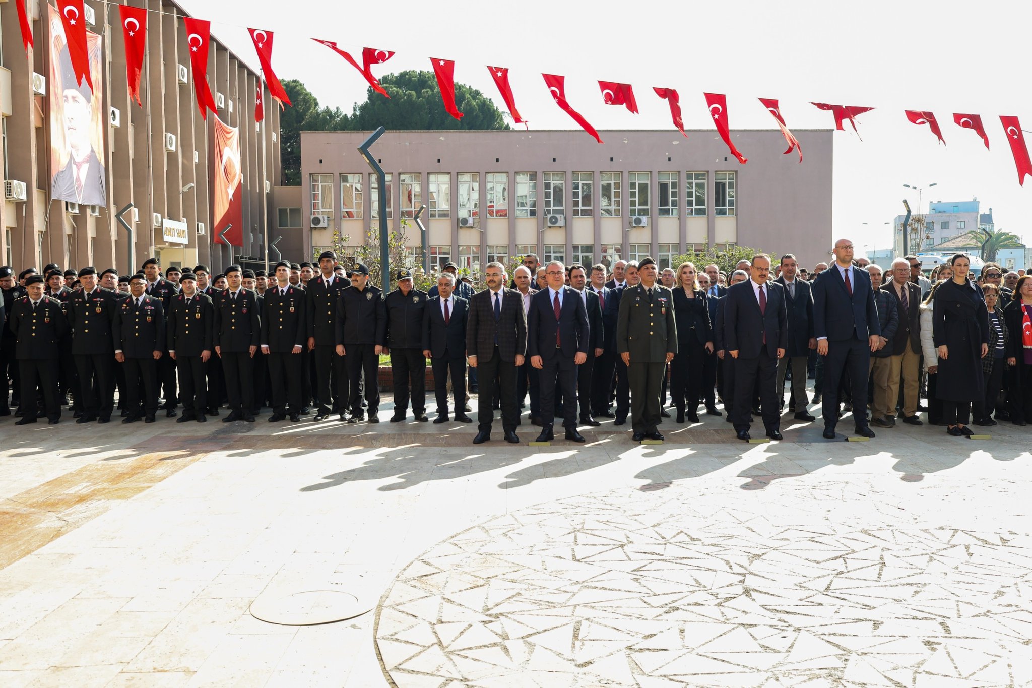 ATATÜRK’ÜN AYDIN’A GELİŞİNİN 94.YILDÖNÜMÜ TÖRENİ KUTLANDI